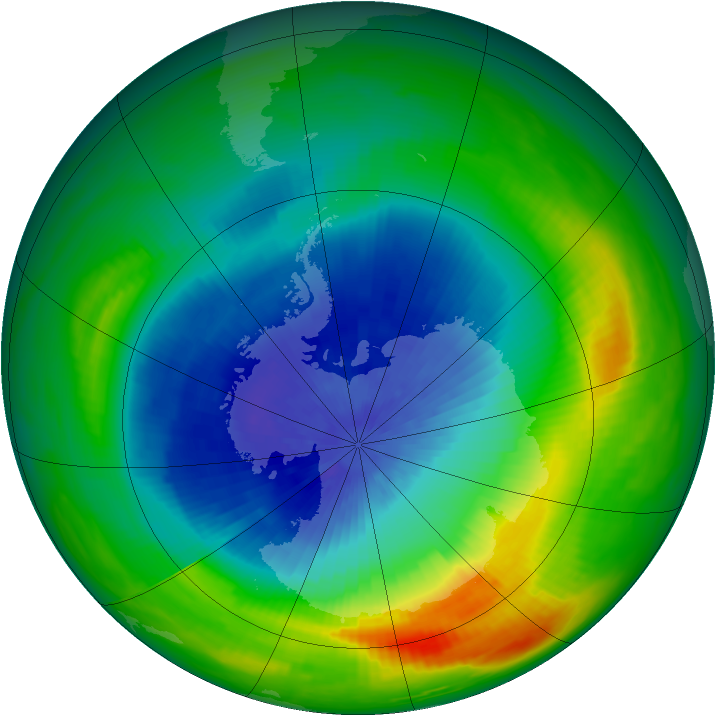 Ozone Map 1988-10-01